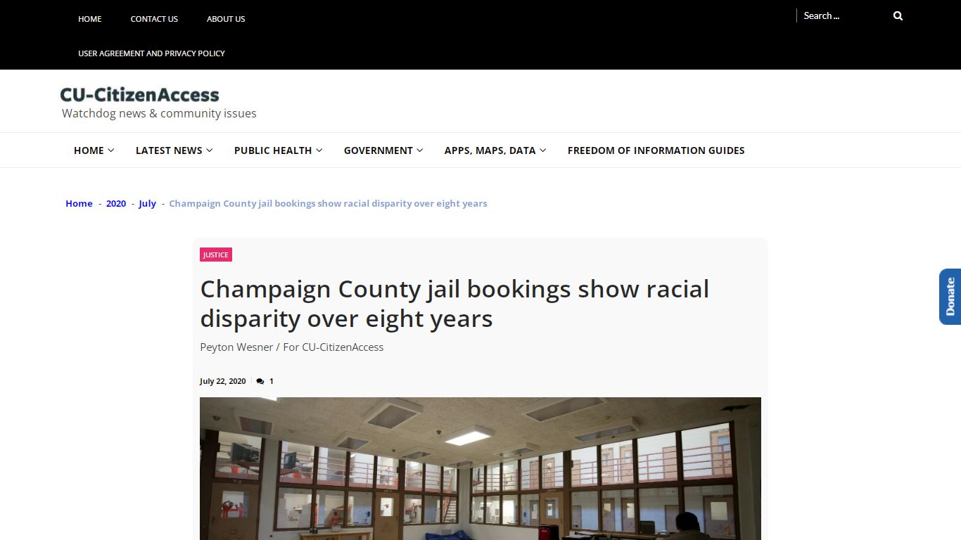 Champaign County jail bookings show racial disparity over eight years